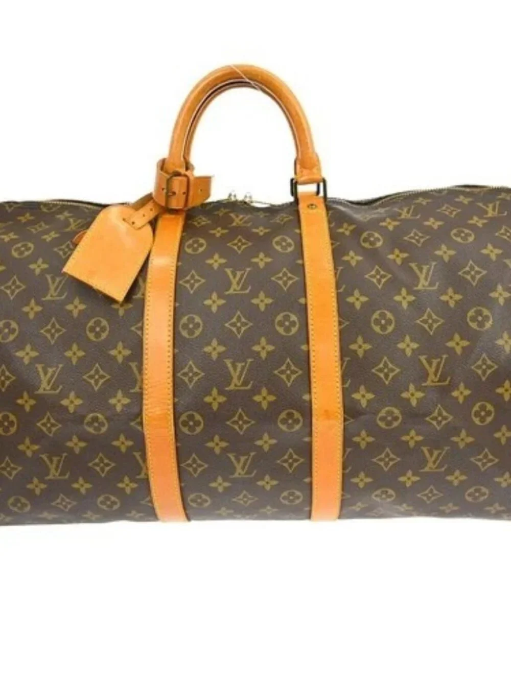 BUYIT03 LOUIS VUITTON KEEPALL 55 TRAVEL HANDBAG MONOGRAM M41424 MI9008 RQ02698